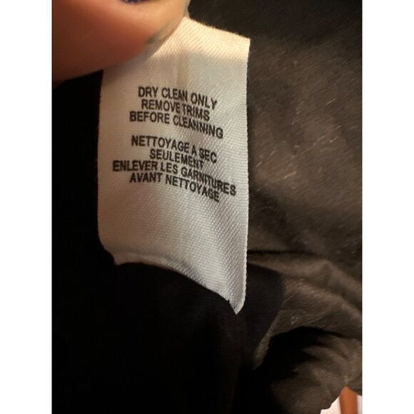 Urban Outfitters BDG Black Winter Utility Coat With Faux Fur Trimmed Hood Size M - Picture 13 of 13